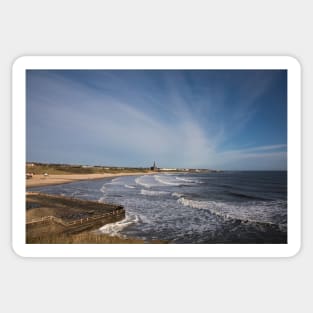 Tynemouth Long Sands Sticker